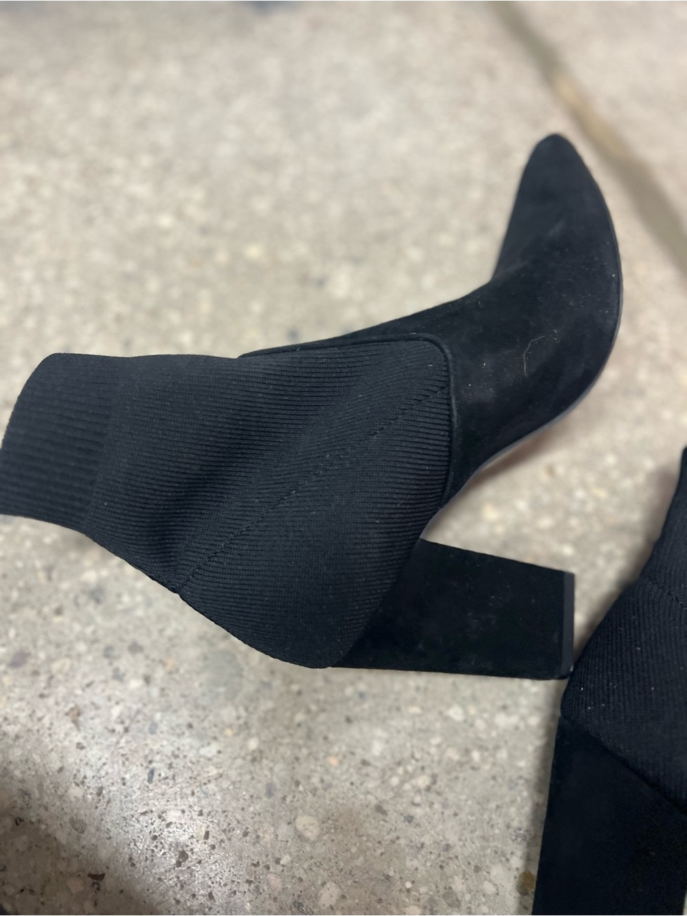 Steve Madden sock booties in size 7